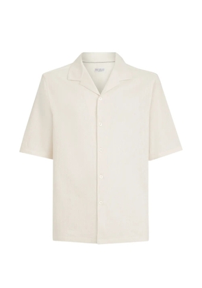 Brunello Cucinelli chevron jersey shirt - Neutrals
