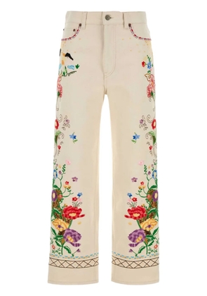 Valentino Garavani straight-leg trousers - White