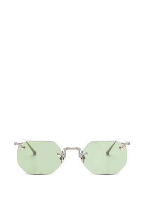 Matsuda geometric rimless sunglasses - Gold
