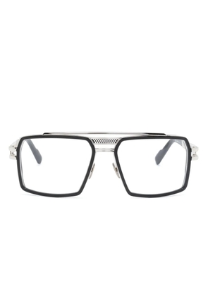 Cazal 6033 square-frame glasses - Silver