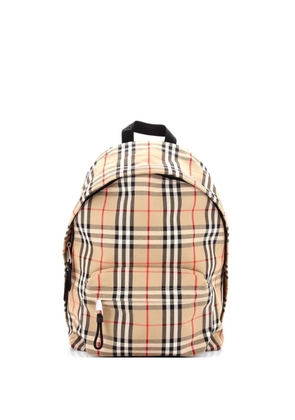 Burberry Pre-Owned Jett Vintage Check Canvas Medium backpack - Brown