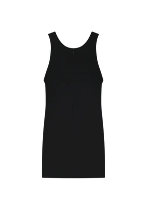 TOTEME curved satin tank top - Black