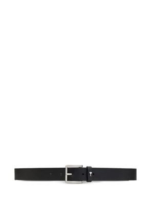AMI Paris Paris Paris studded buckle belt - Black