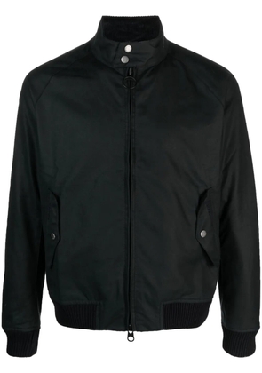 Barbour x Baracuta G4 wax-coated cotton jacket - Blue