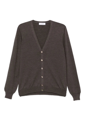 Gran Sasso virgin wool cardigan - Brown