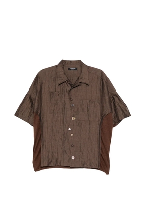 Undercover short-sleeve shirt - Brown