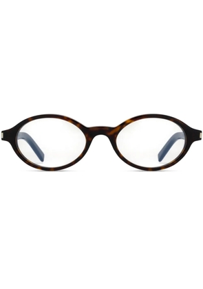 Saint Laurent Eyewear Jeanne glasses - Brown