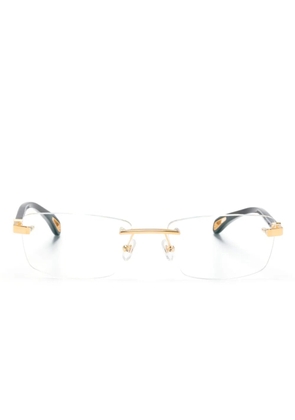 Maybach eyewear The Artist IX rimless glasses - Black