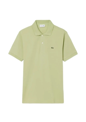 Lacoste short-sleeve logo-embroidered polo shirt - Green