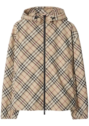 Burberry reversible check jacket - Neutrals