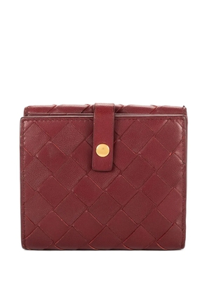 Bottega Veneta Pre-Owned Intrecciato leather wallet - Red