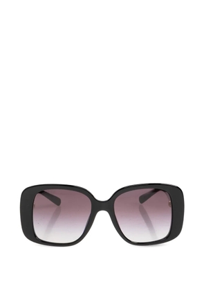 Tory Burch geometric-frame sunglasses - Black
