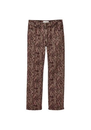 Ba&Sh Tooty paisley-pattern jeans - Brown
