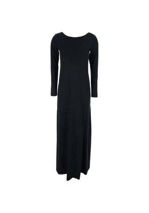 Jucca long-sleeve maxi dress - Black