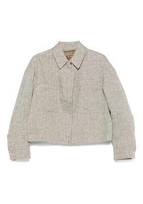 Max Mara lucas linen jacket - Grey