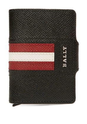 Bally ribbon-detailed leather wallet - Black