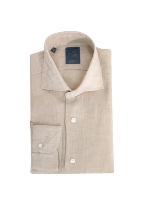 Barba buttoned shirt - Neutrals