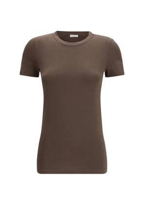 Brunello Cucinelli round-neck T-shirt - Brown
