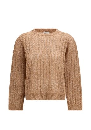 Brunello Cucinelli cable-knit sweater - Neutrals