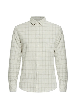 SAMSOE SAMSOE Saliam Nj checked shirt - Neutrals