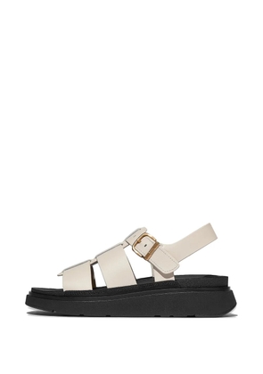 FitFlop woven buckle sandals - Neutrals