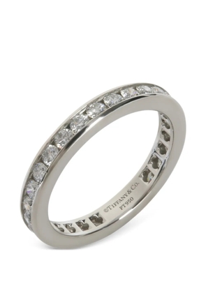 Tiffany & Co. Pre-Owned diamond platinum eternity band - Silver