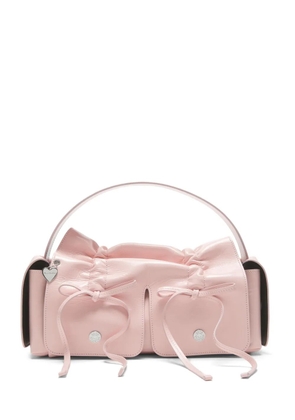 Acne Studios leather tote bag - Pink