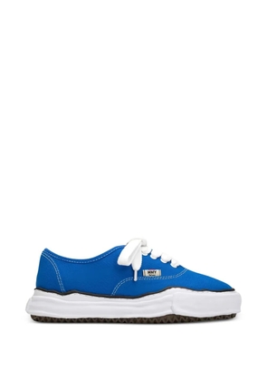 Maison MIHARA YASUHIRO Baker round toe irregular sneakers - Blue