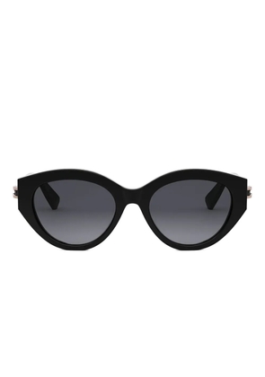 Bvlgari oval sunglasses - Black