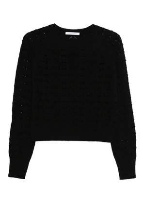 Cecilie Bahnsen openwork sweater - Black