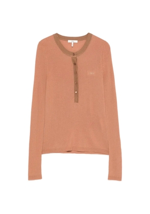 Chloé long-sleeve T-shirt - Brown