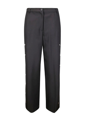 Sportmax Edere button trousers - Black