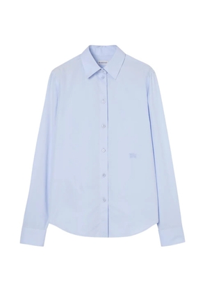 Burberry regular-fit cotton poplin formal shirt - Blue
