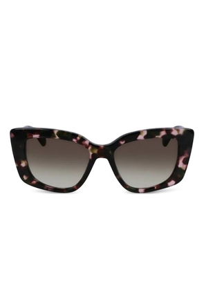 LIU JO tortoiseshell cat-eye sunglasses - Brown