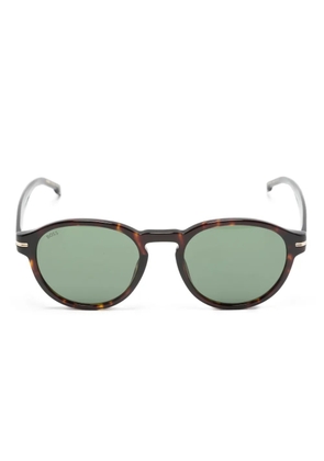 BOSS round-frame sunglasses - Brown