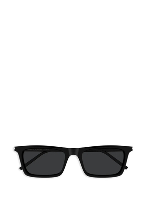 Saint Laurent Eyewear D-frame slim sunglasses - Black