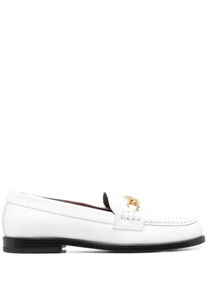 Valentino Garavani VLogo Chain loafers - White