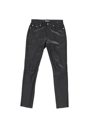 Calvin Klein Jeans leather trousers - Black