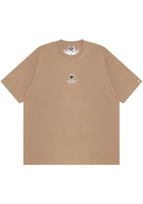 AAPE BY *A BATHING APE® Moonface Clover T-shirt - Neutrals