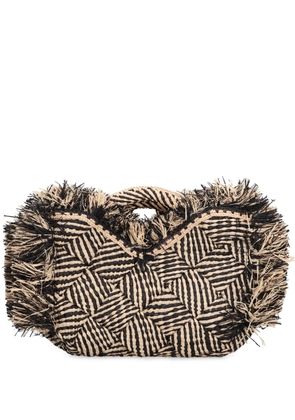 MADE FOR A WOMAN Zebra shoulder bag - Neutrals