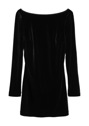 Ciao Lucia Genevieve velvet off-shoulder dress - Black