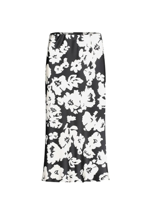Betty Barclay floral-print midi skirt - Black