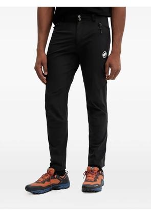 Mammut Ducan logo-detail performance trousers - Black