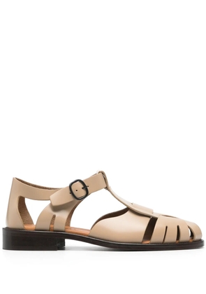 Hereu Pesca leather sandals - Neutrals