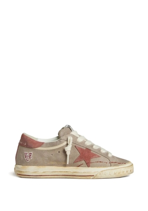 Golden Goose Super-star destroyed foxing sneakers - Neutrals