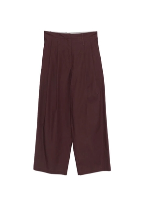 Alysi pleated trousers - Purple