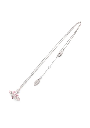 Vivienne Westwood Pre-Owned 2000s heart-pendant necklace - Silver