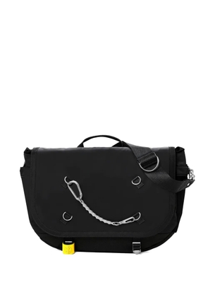 Porter-Yoshida & Co. chain-detail messenger bag - Black