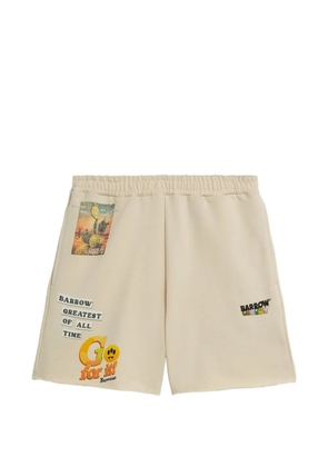 BARROW graphic-print shorts - Neutrals