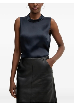 BOSS Baurina sleeveless blouse - Blue